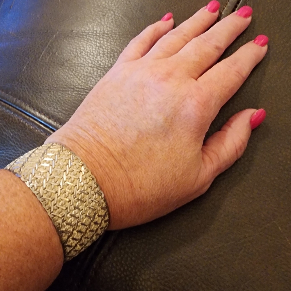 Sterling Silver Flexible Bangle Bracelet